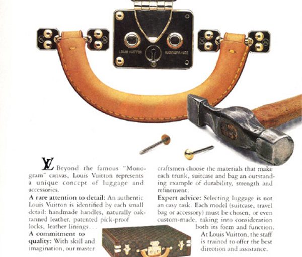 1986 Louis Vuitton Ad