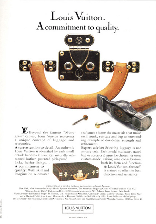 Retro Ad of the Week: Louis Vuitton (1986)
