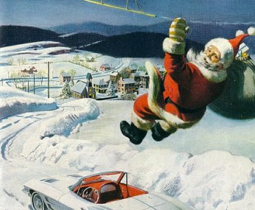 1962 Hertz rental Christmas ad