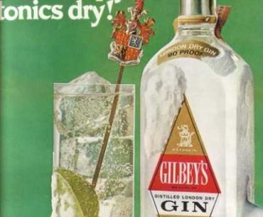 Retro Alcohol Ads - Gilbey's