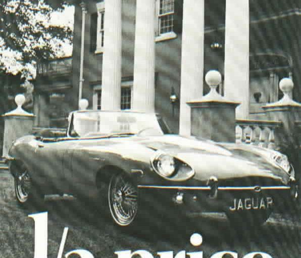 Luxury automobile advertising - 1966 Jaguar Print Ad