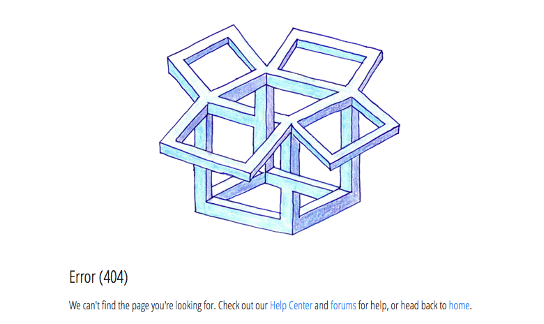 creative 404 error pages