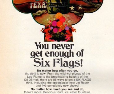 six flags theme park marketing
